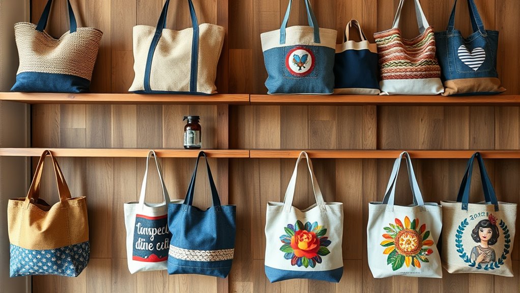 stylish eco friendly tote bags