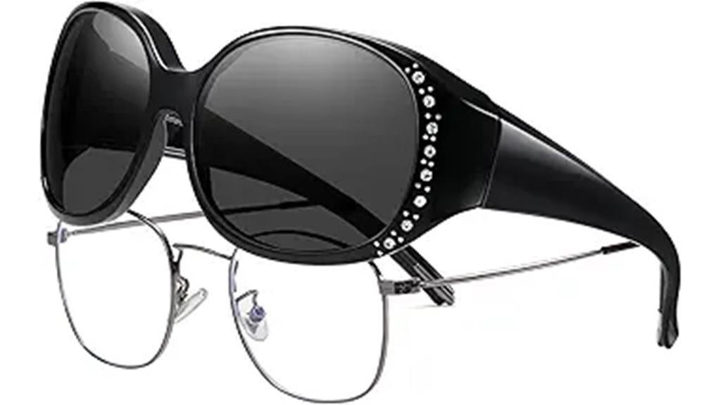 stylish rhinestone sunglasses