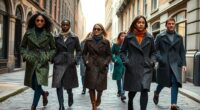 stylish sustainable wool coats