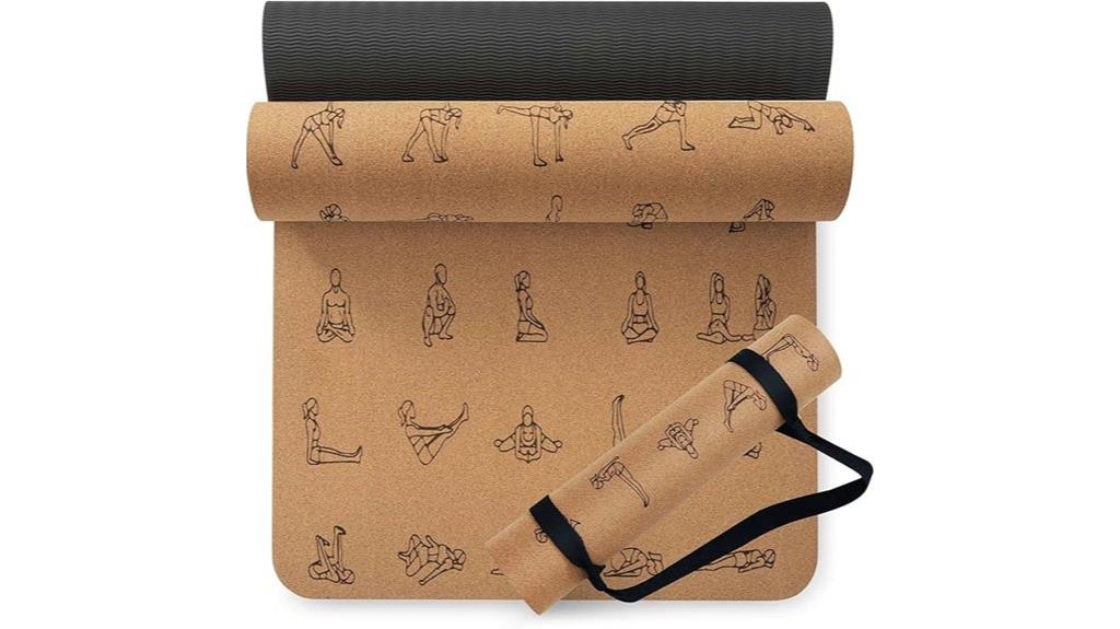 thick cork yoga mat