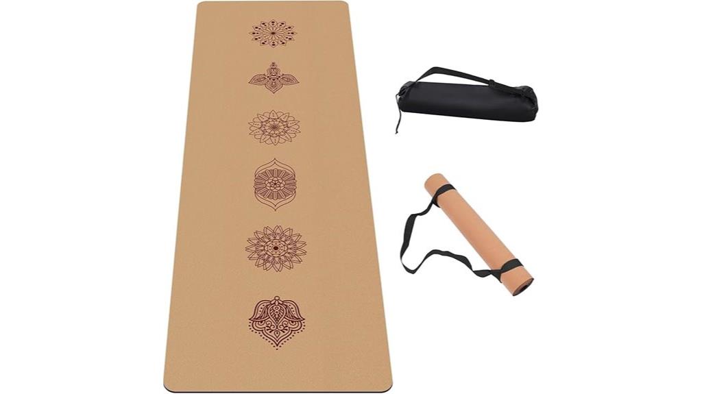 thick non slip cork mat