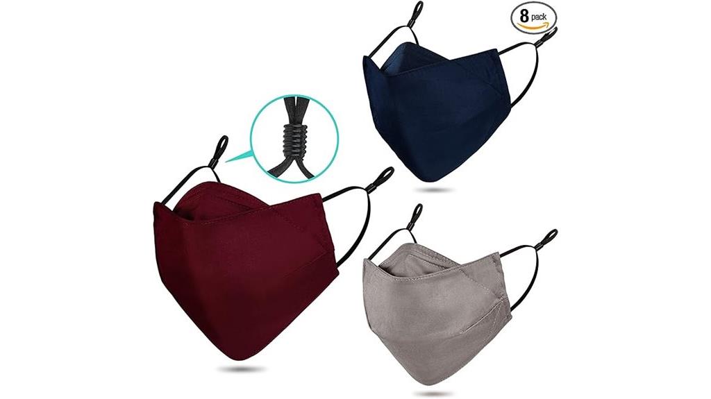three pack cotton masks