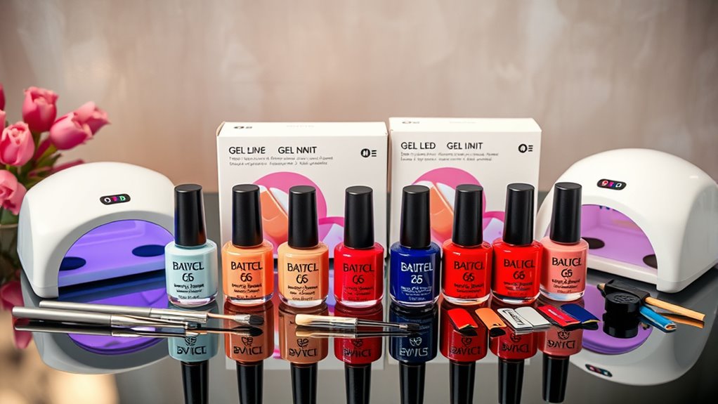 top beginner gel nail kits
