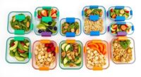 top glass food storage