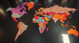top international textile maps