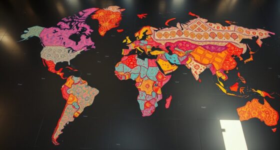 top international textile maps