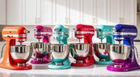 top kitchenaid mixer colors