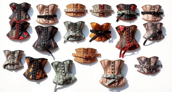 top printed corset belts