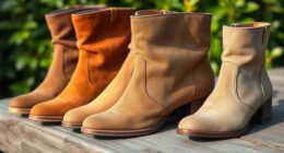 top vegan suede boots