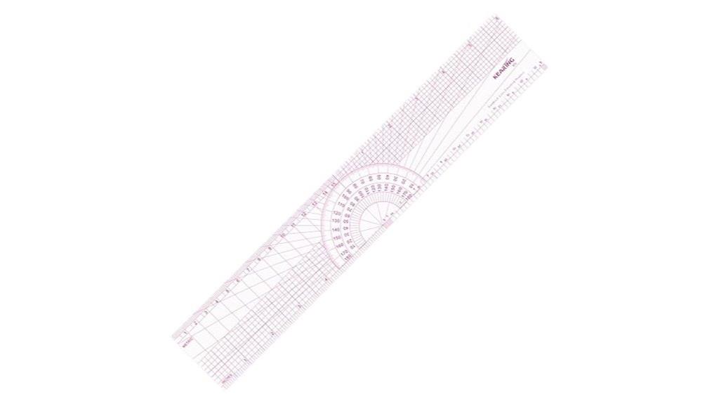 transparent sewing ruler
