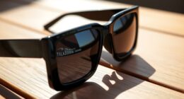trendy oversized square sunglasses