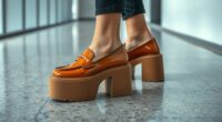 trendy platform loafers 2025