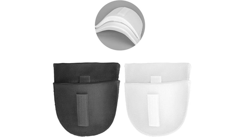 two pairs shoulder pads