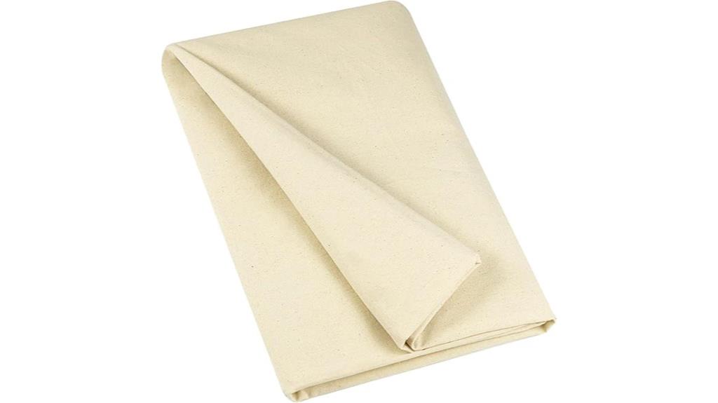 unbleached cotton muslin fabric