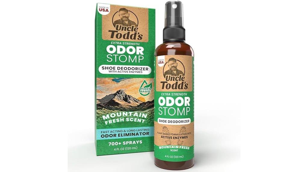 uncle todd s shoe spray