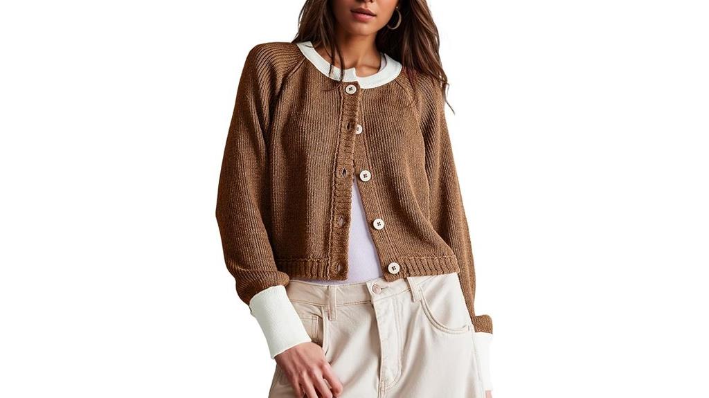 unclecat cropped cardigan