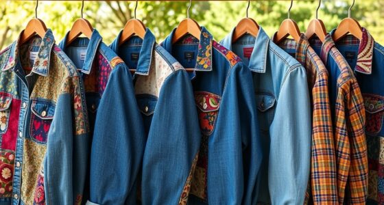 upcycled stylish patchwork jackets