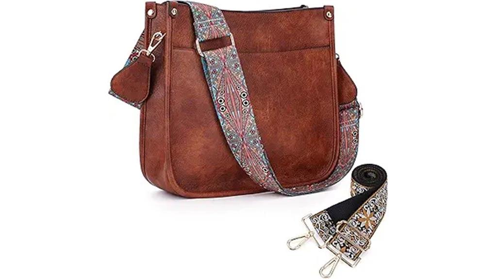 vegan leather crossbody bag