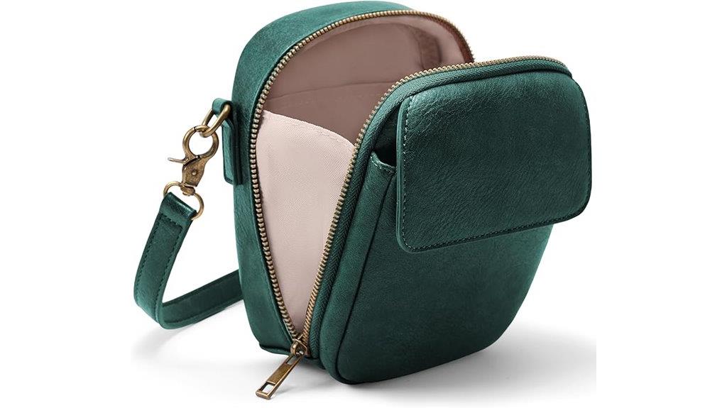 vegan leather crossbody purse