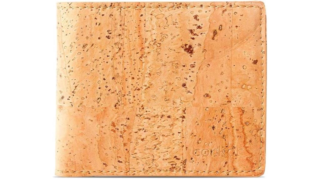 vegan leather rfid wallet