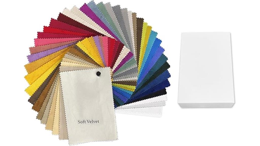 velvet fabric swatch sample