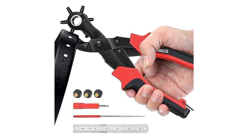 versatile leather punch kit