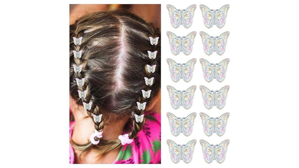 vibrant 12 piece hair accessories