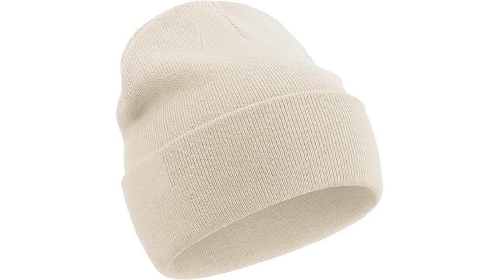 warm cotton knit beanies