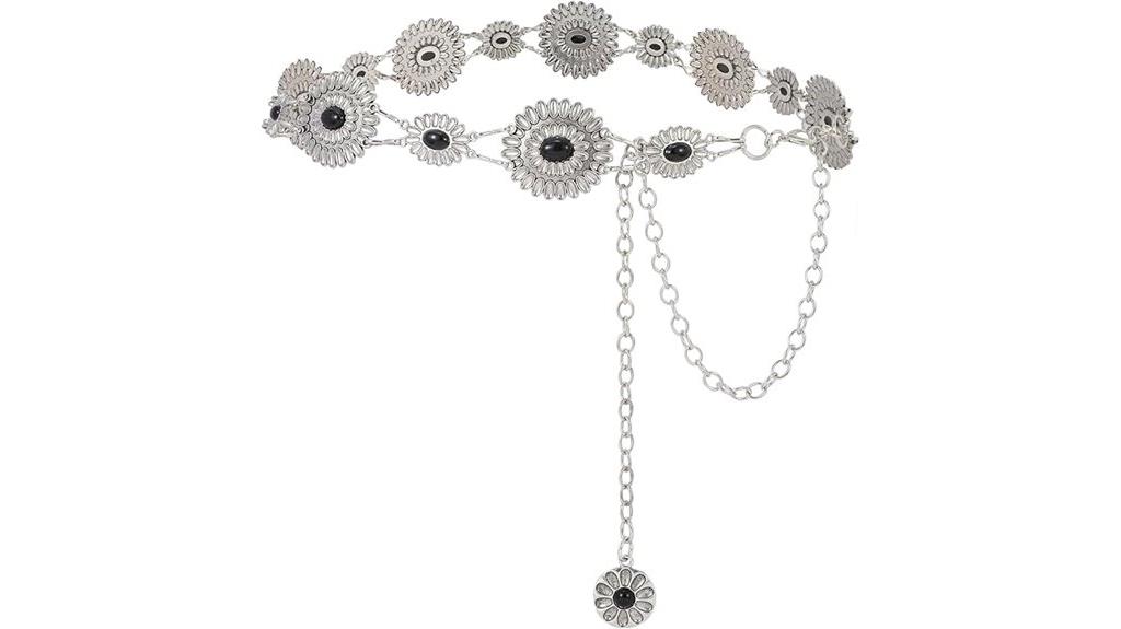 western cowgirl chain belt