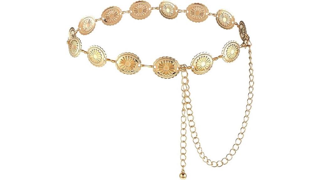 western metal daisy chain