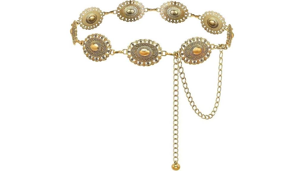 western style women s chain belt