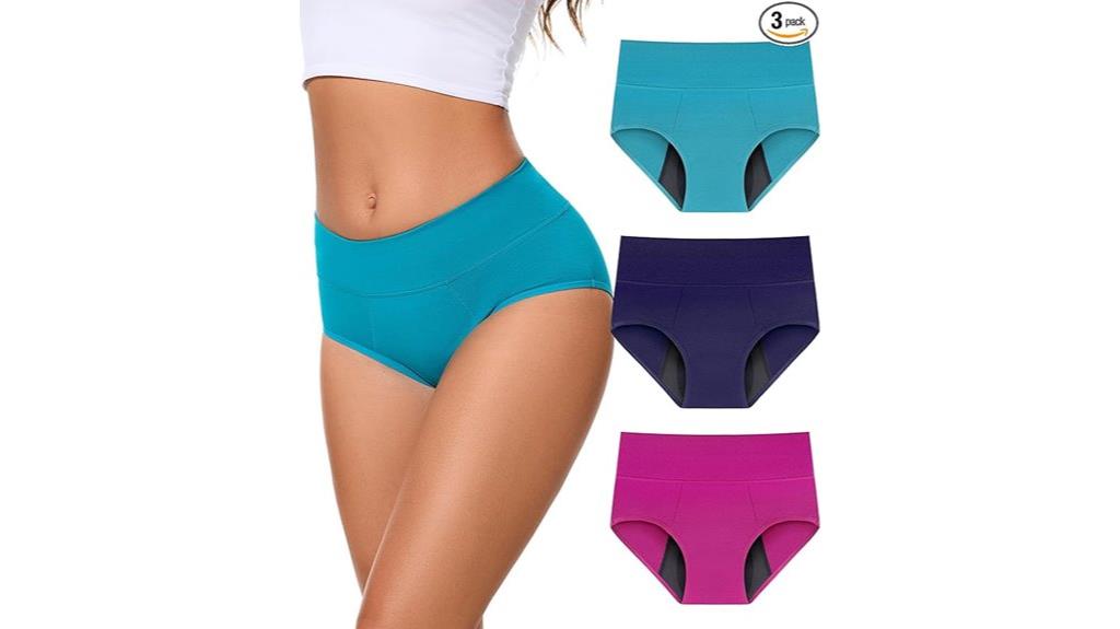 women s 3 pack incontinence underwear