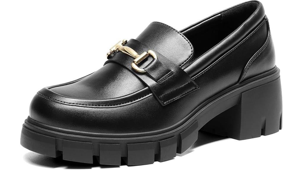 women s casual platform loafers