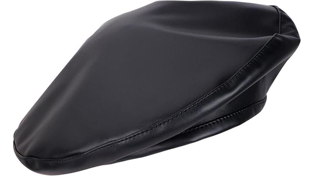 women s classic pu leather beret