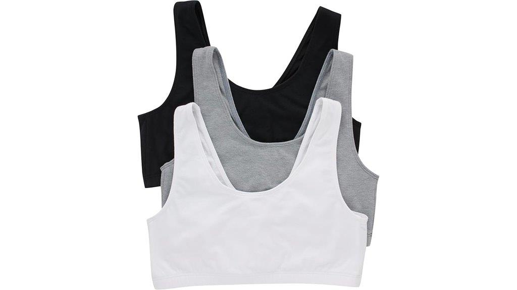 women s cotton bralette pack