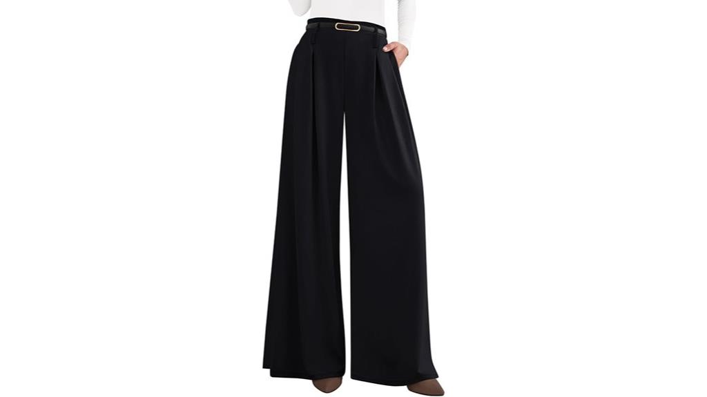women s fall wide leg trousers