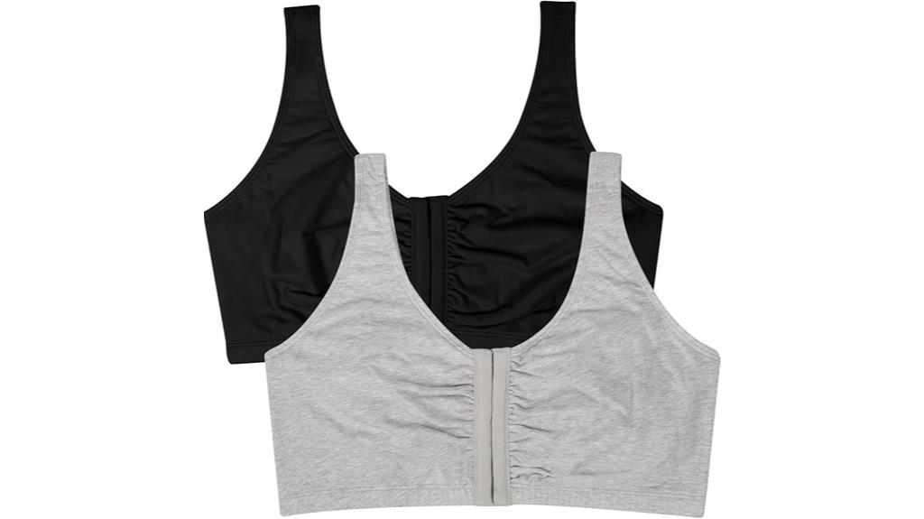 women s front closure cotton bras