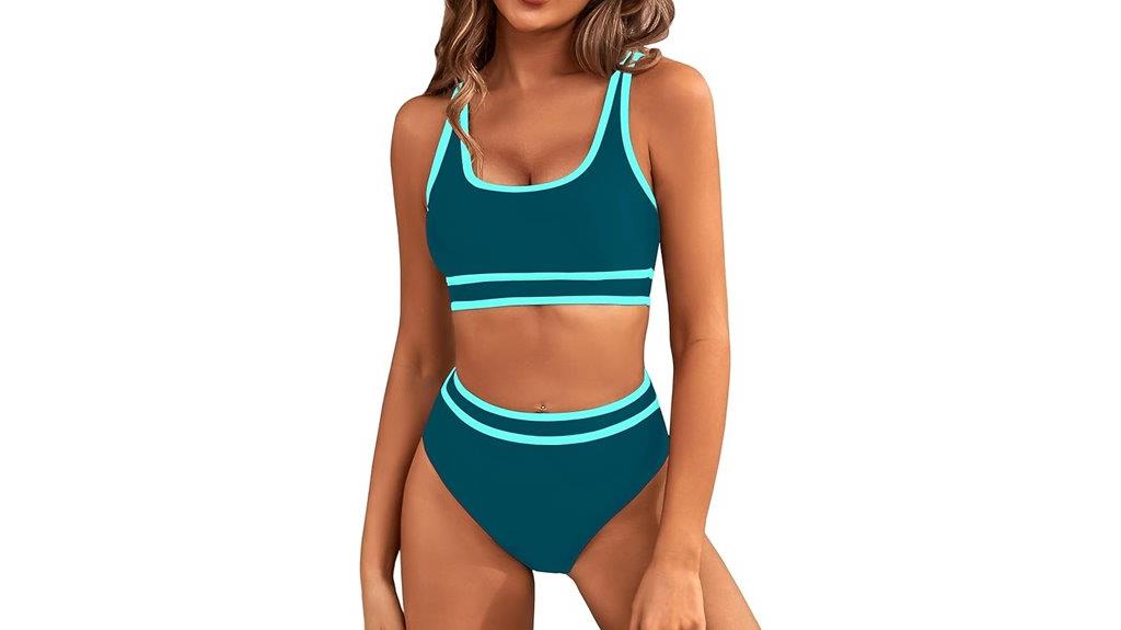 women s high waist bikini