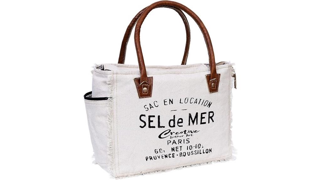 women s leather handle tote