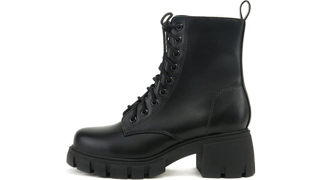 women s lug sole boots