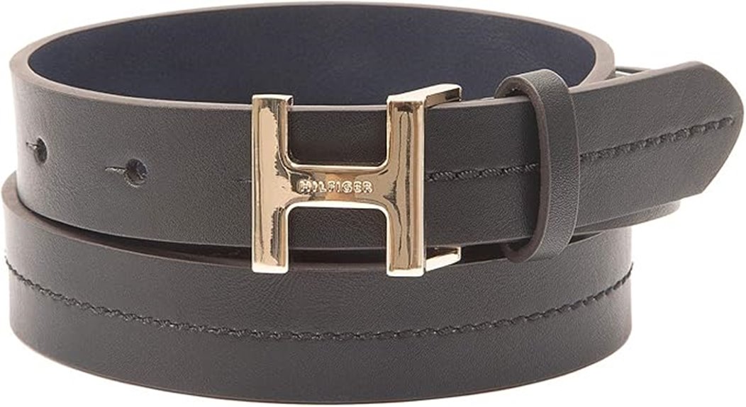 women s monogram buckle belt