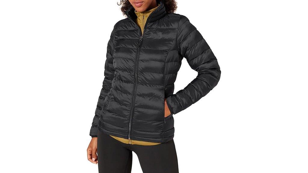 women s packable water resistant jacket