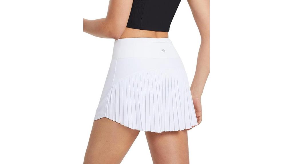 women s pleated golf skirt