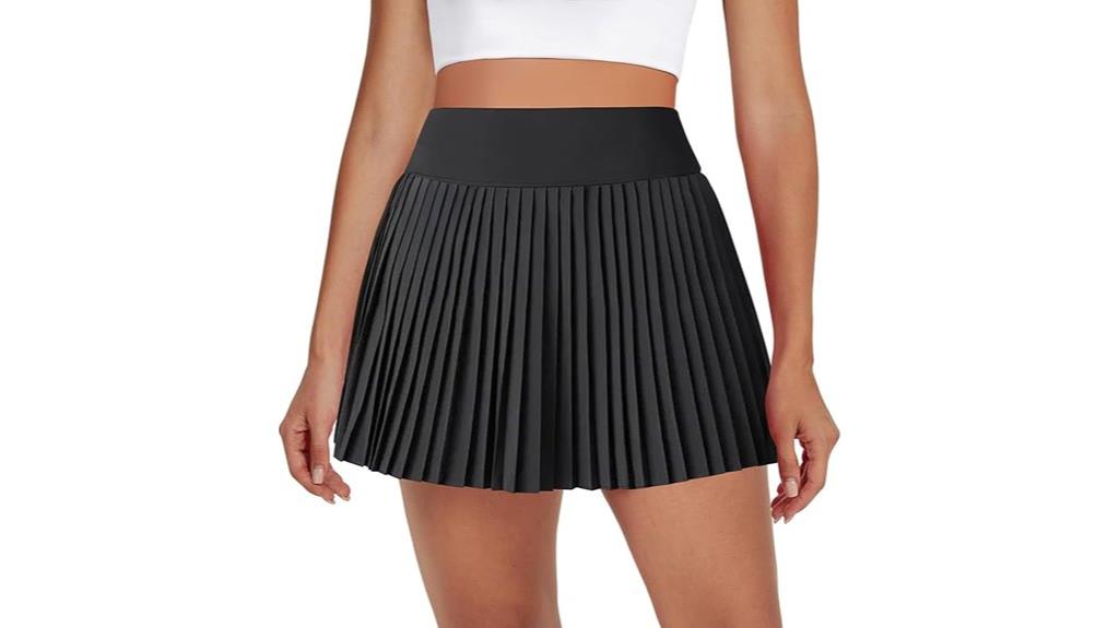women s pleated tennis skirts