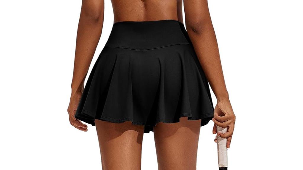 women s tennis skirt with shorts