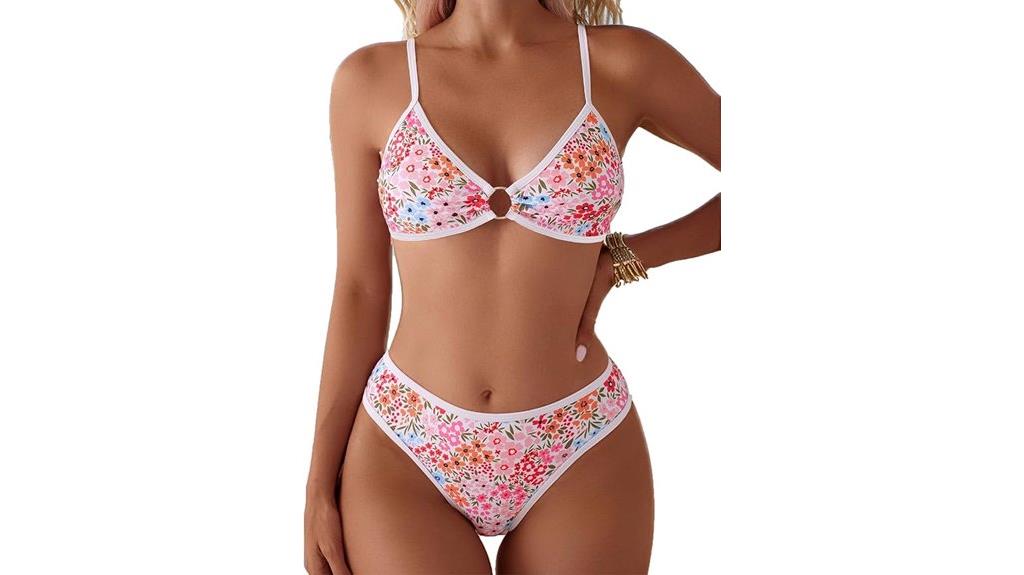 women s triangle bikini sets