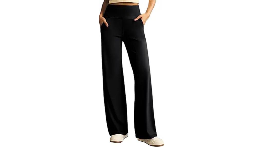 women s wide leg yoga pants