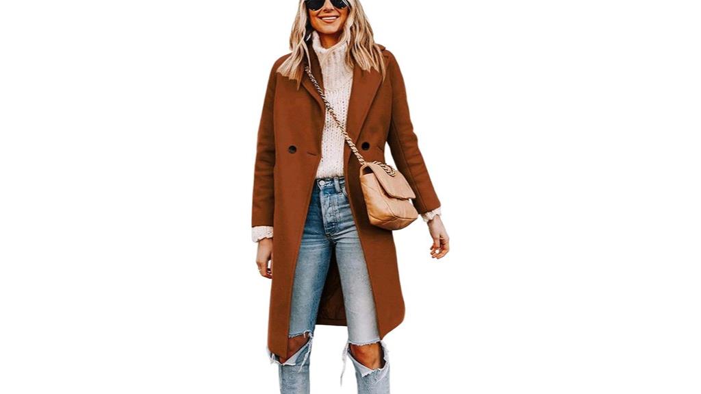 women s wool blend coat