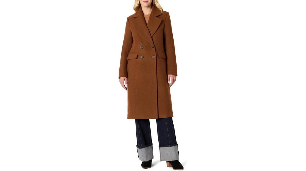 women s wool blend coat
