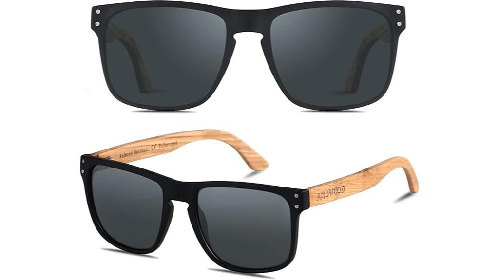 wooden polarized sun shades